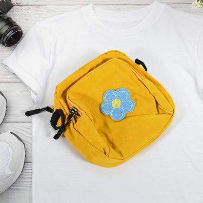 Shoulder Bag, Solid Color Sweet Shoulder Crossbody Bag, Student Trendy Cute Small Square Bag (1 Pc) - infinityexculsivestore.com