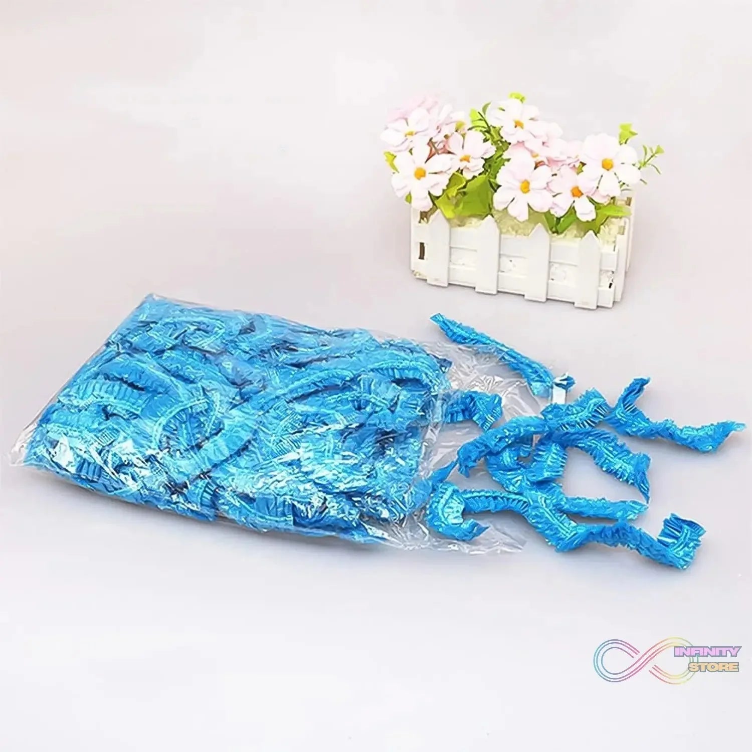 Shower Cap, Waterproof Disposable Shower Cap, 100 Pieces - infinityexculsivestore.com