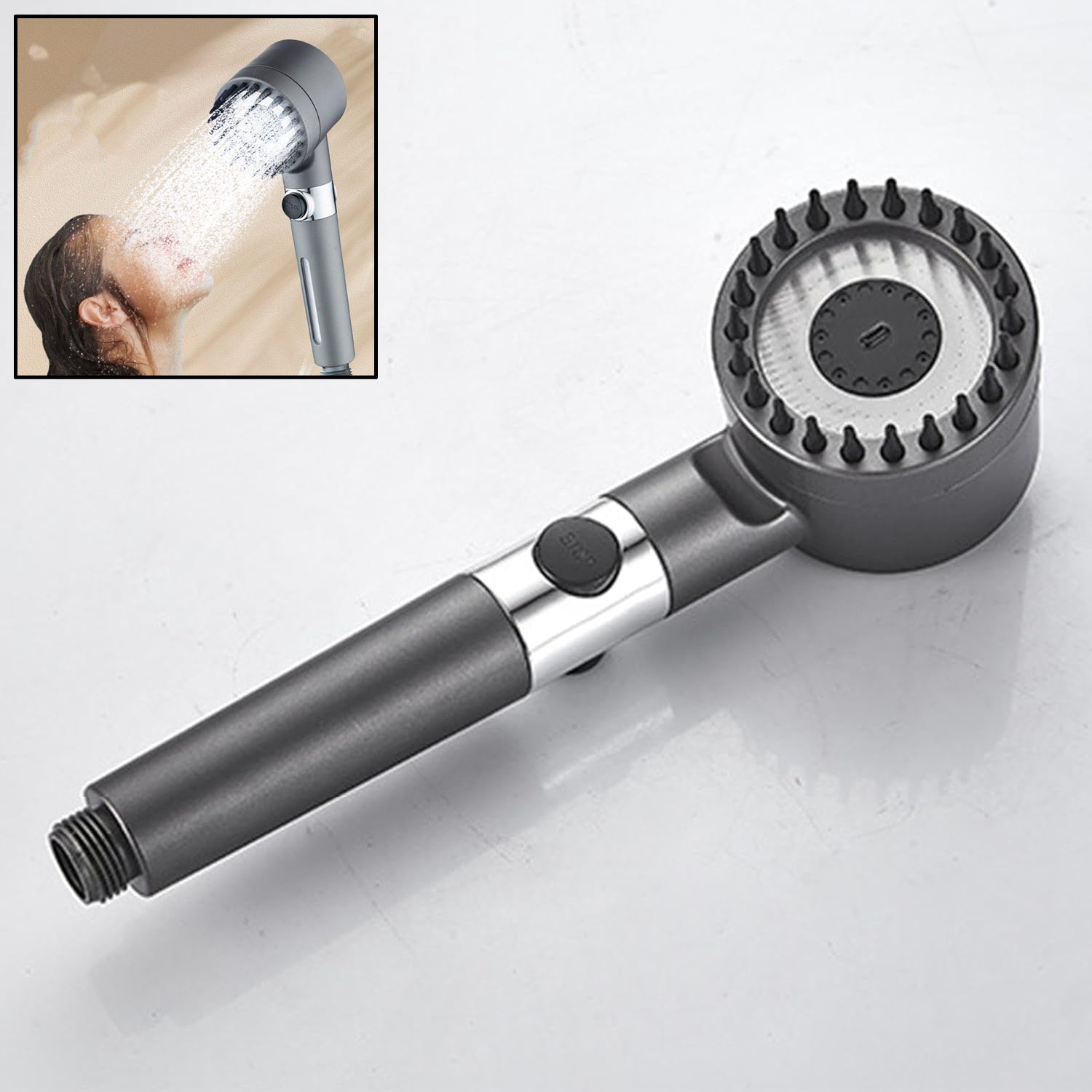 Shower Filter Shower Head, Adjustment Shower Head (3 Modes / 1 Pc) - infinityexculsivestore.com