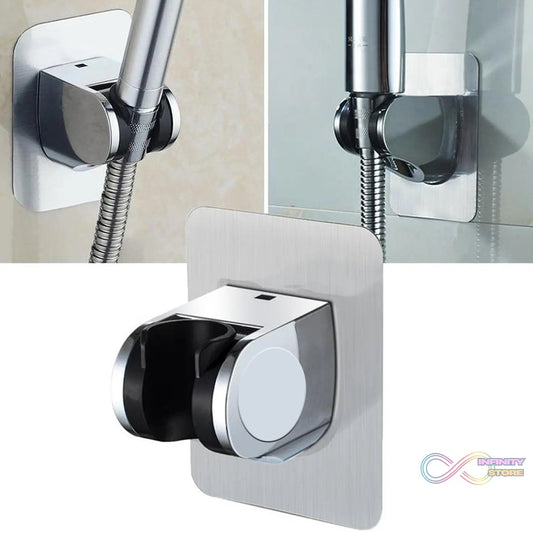 Shower Head Holder, Adhesive Handheld Shower Holder, with adhesive sticker to hold. - infinityexculsivestore.com