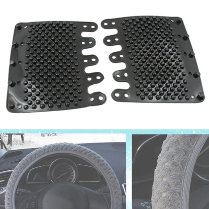 Silicon Car Massage Steering Cover High Quality Suitable For All Car (2 Pc Set) - infinityexculsivestore.com