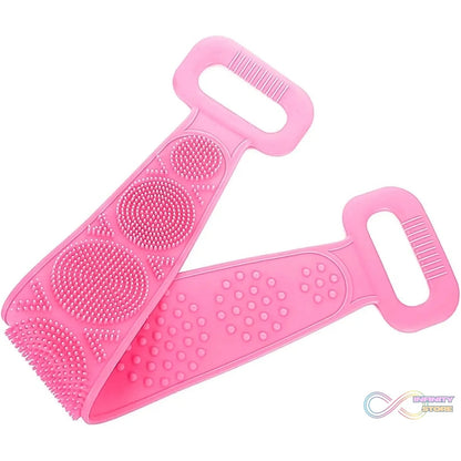 Silicone Bath Body Brush / Scrubber With Color Box (1 Pc / Mix Color) - infinityexculsivestore.com