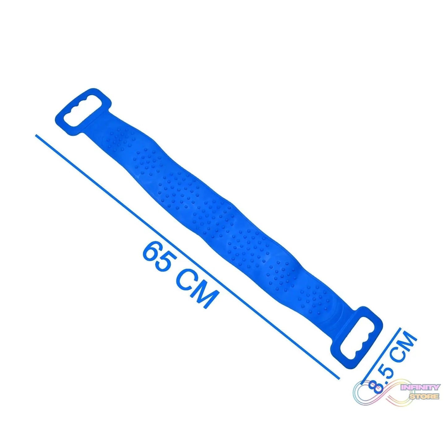 Silicone Body Back Scrubber, Double Side Bathing Brush for Skin Deep Cleaning Massage. - infinityexculsivestore.com