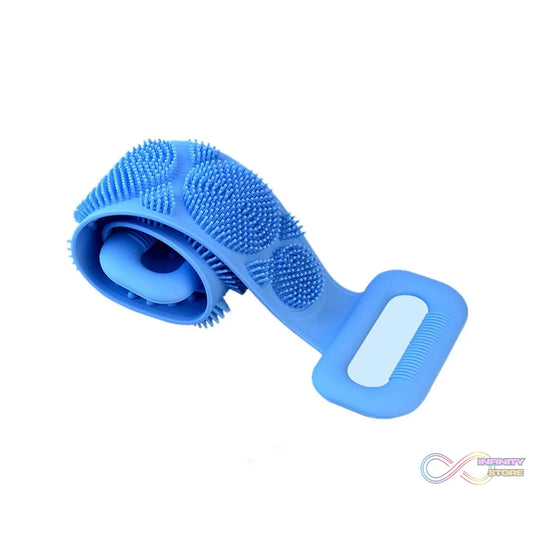 Silicone Body Back Scrubber Double Side Bathing Brush for Skin Deep Cleaning - infinityexculsivestore.com