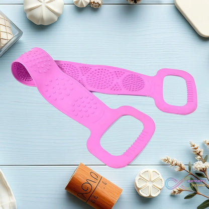 Silicone Body Scrubber Silicone Bath Body Brush (1 Pc / 24 Inch) - infinityexculsivestore.com