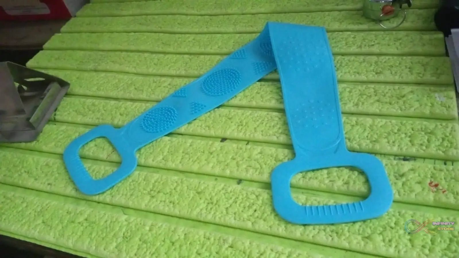 Silicone Body Scrubber Silicone Bath Body Brush (1 Pc / 24 Inch) - infinityexculsivestore.com