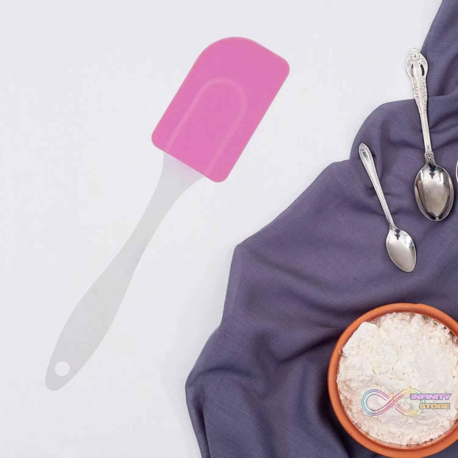 Silicone Cooking Spatula for Baking (1 Pc / 22 Cm) - infinityexculsivestore.com