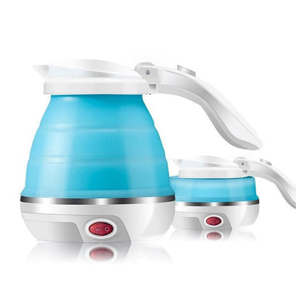 Silicone Foldable Collapsible Electric Water Kettle Camping Boiler - infinityexculsivestore.com