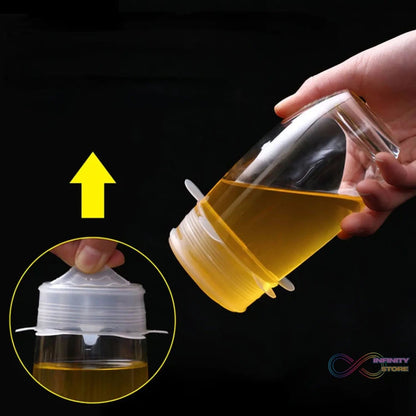 Silicone Food Cover Stretch Lids (6 Pcs Set / 62 Gm) - infinityexculsivestore.com