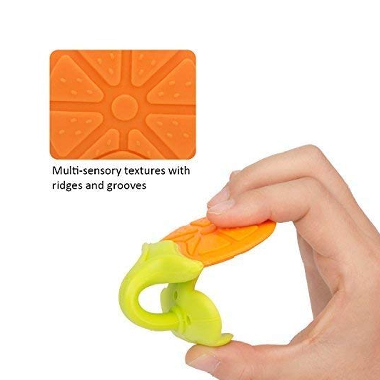 Silicone Fruit Teether Toy for Babies & Toddlers - infinityexculsivestore.com