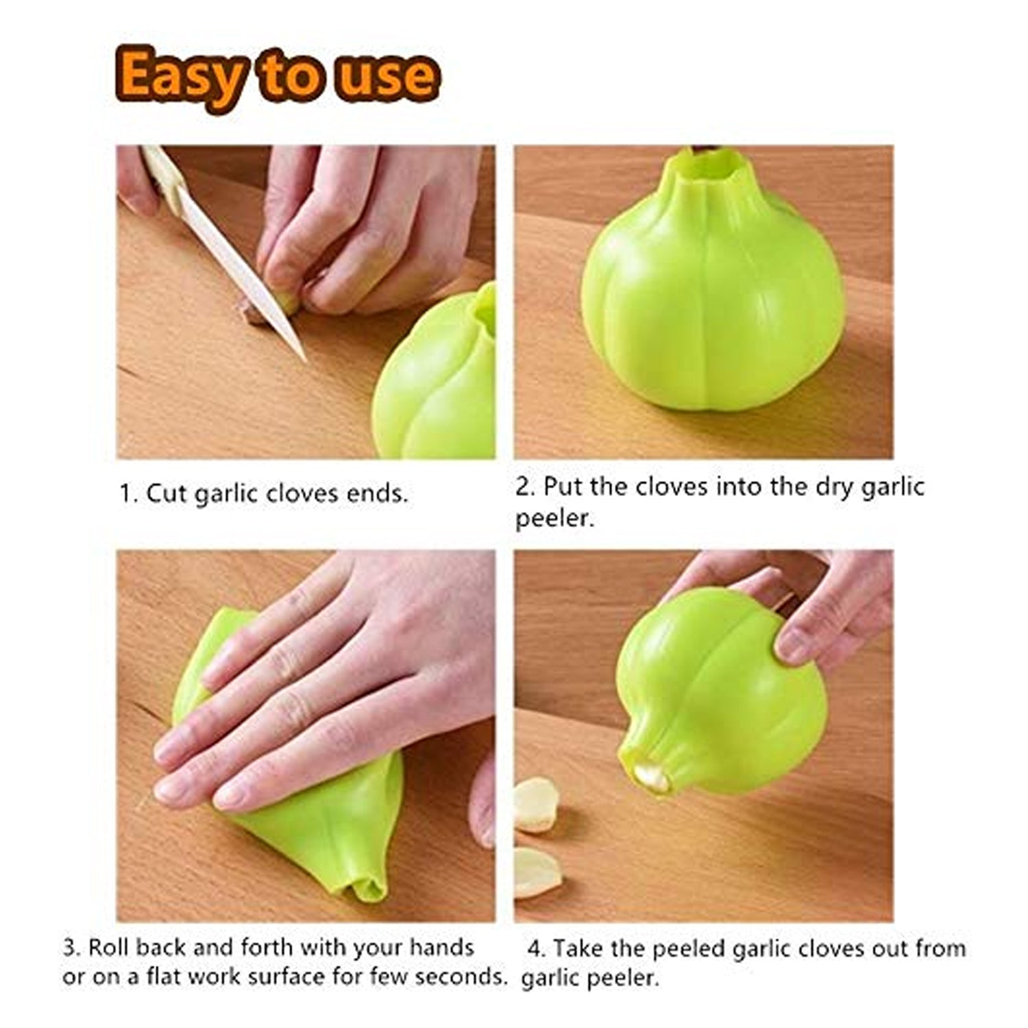 Silicone Ginger Garlic Manual Peeler - infinityexculsivestore.com