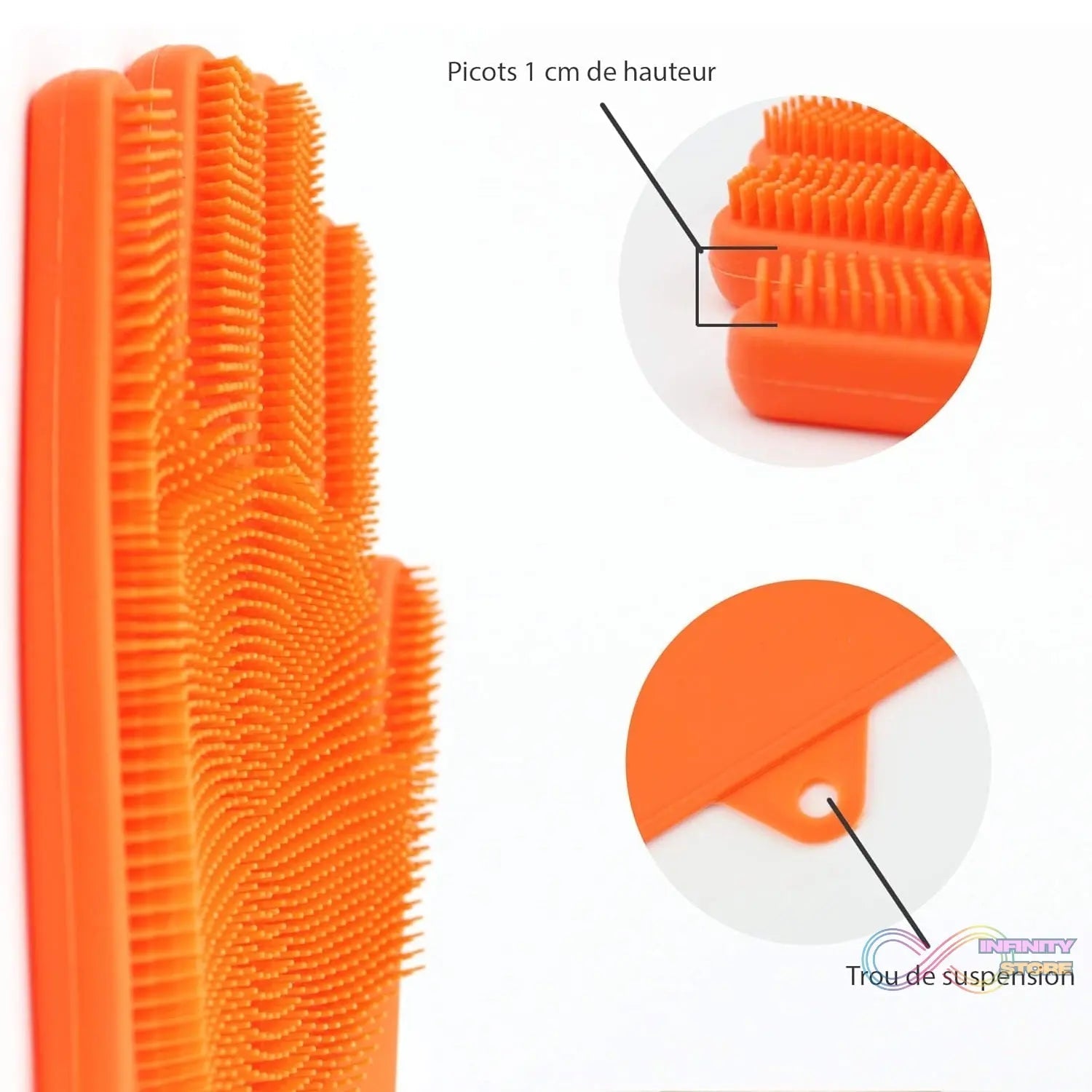 Silicone Glove with Multi - Function Blade for Cutting and Cleaning Vegetables Fruit and Other Cultures Gardening Tool (1 Pc) - infinityexculsivestore.com