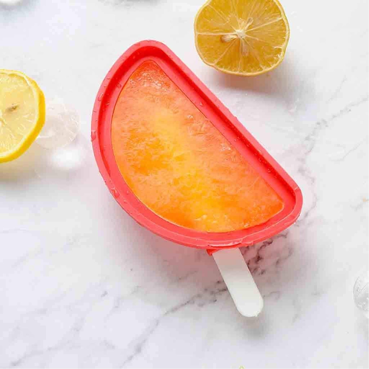 Silicone Ice Cream and Ice Pop Moulds - Watermelon Popsicle Molds, DIY Kitchen Tool for Ice Treats - infinityexculsivestore.com