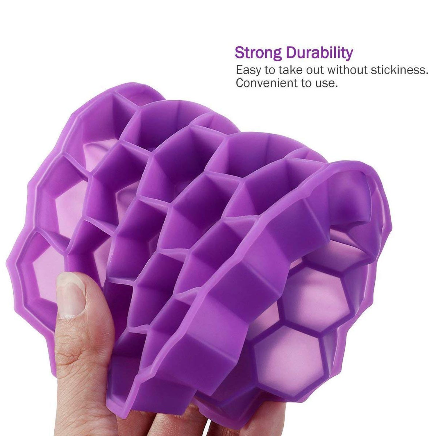 Silicone Ice Cube Trays 32 Cavity Per Ice Tray [Multi color] - infinityexculsivestore.com
