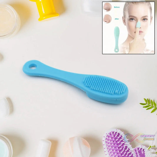 Silicone Makeup cleaning tool, finger wash Face Scrubber Facial Cleansing Brush (1 Pc / Mix Color) - infinityexculsivestore.com