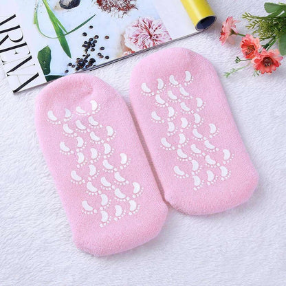 Silicone Moisturizing Feet Socks Gel (1 pair) - infinityexculsivestore.com