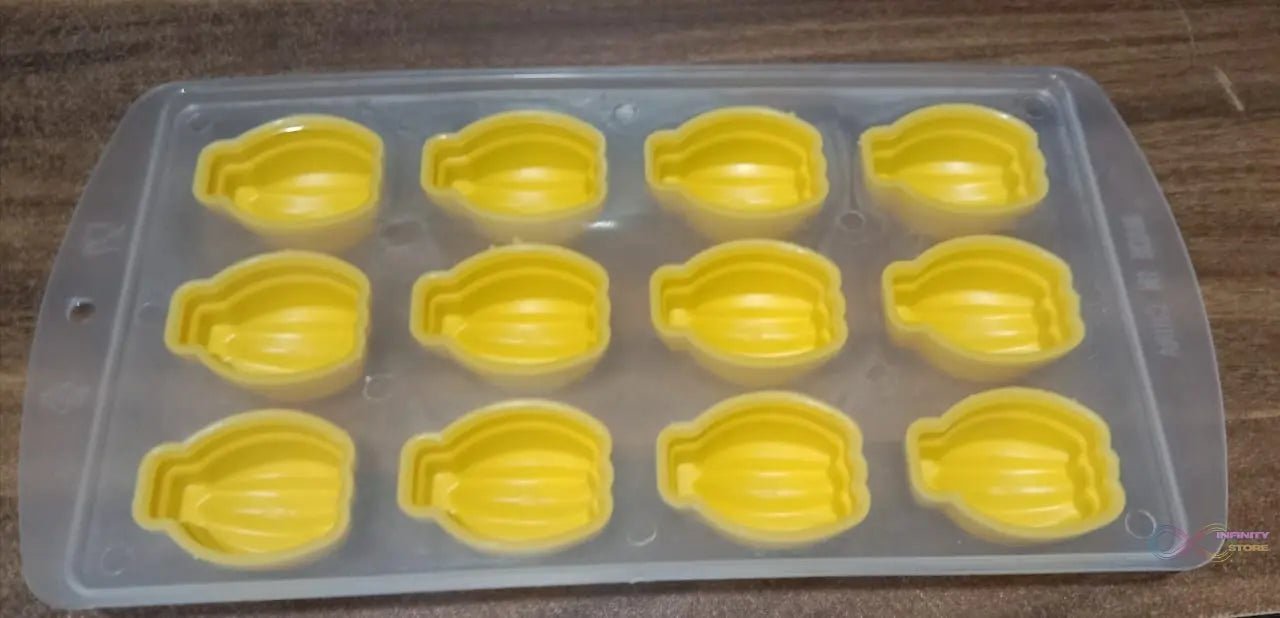 Silicone Mold Ice Cube Tray Creative Sweet Multi Type Ice Tray , Ice Cube Trays Multi Fruit Shape Ice Tray (1 Pc) - infinityexculsivestore.com