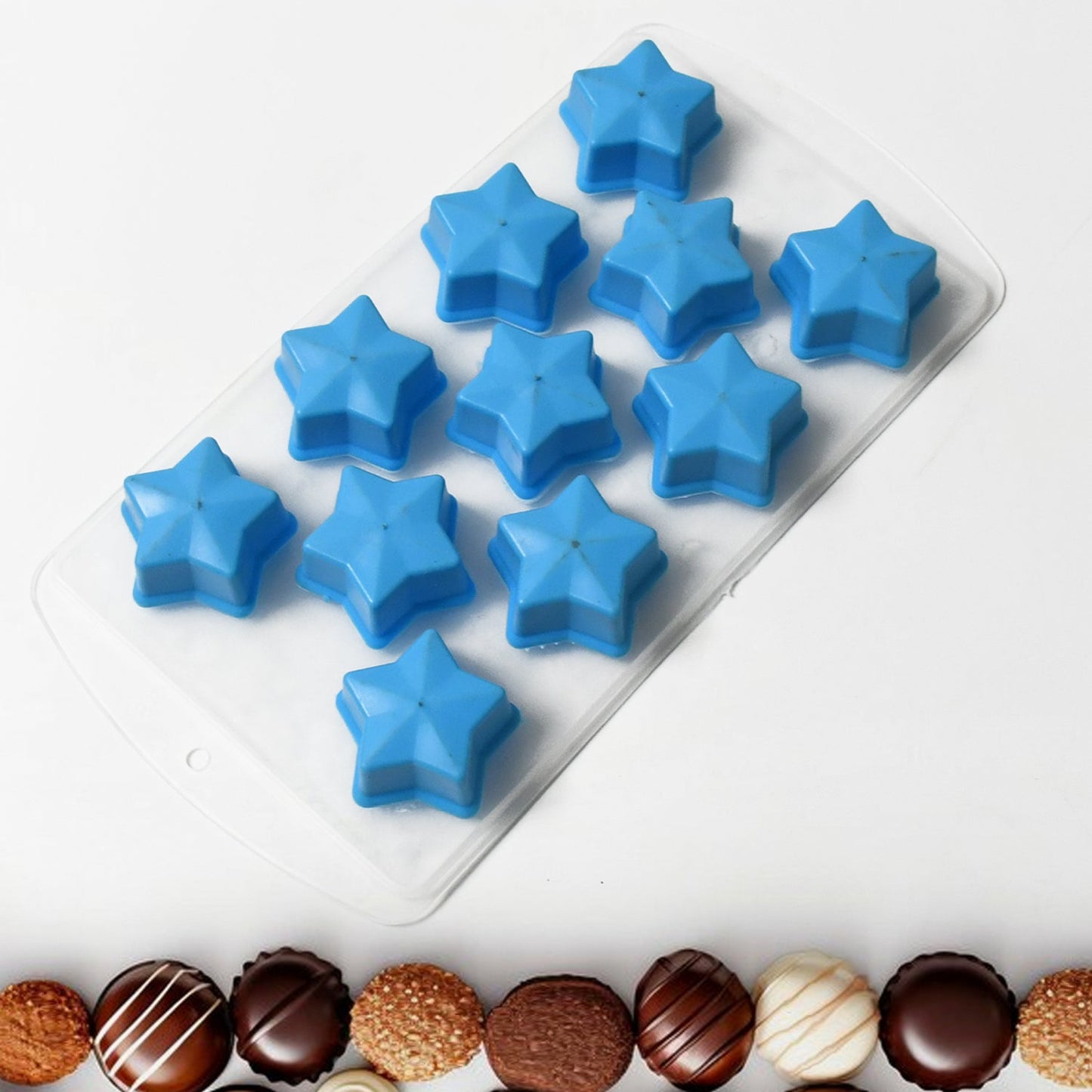 Silicone Mold Ice Cube Tray Creative Sweet Multi Type Ice Tray , Ice Cube Trays Multi Fruit Shape Ice Tray (1 Pc) - infinityexculsivestore.com