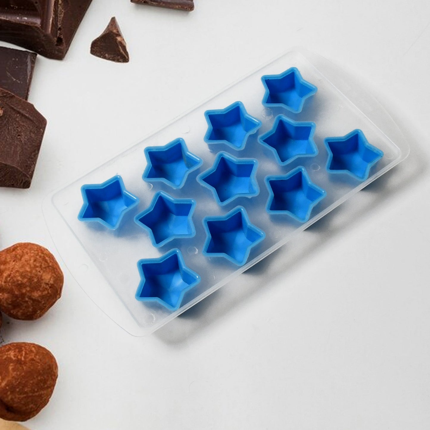 Silicone Mold Ice Cube Tray Creative Sweet Multi Type Ice Tray , Ice Cube Trays Multi Fruit Shape Ice Tray (1 Pc) - infinityexculsivestore.com