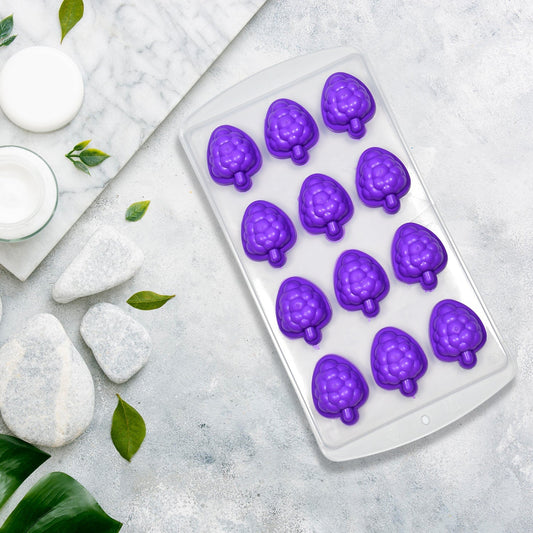 Silicone Mold Ice Cube Tray Creative Sweet Multi Type Ice Tray , Ice Cube Trays Multi Fruit Shape Ice Tray (1 Pc) - infinityexculsivestore.com