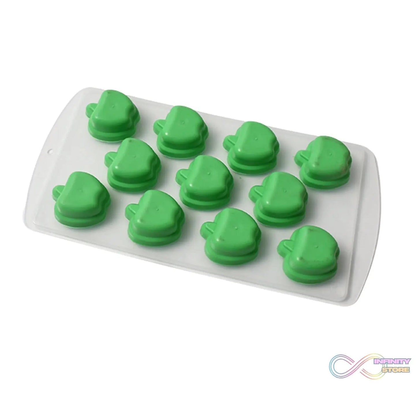 Silicone Mold Ice Cube Tray Creative Sweet Multi Type Ice Tray , Ice Cube Trays Multi Fruit Shape Ice Tray (1 Pc) - infinityexculsivestore.com