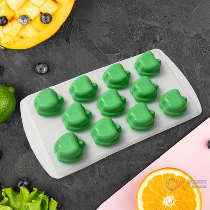 Silicone Mold Ice Cube Tray Creative Sweet Multi Type Ice Tray , Ice Cube Trays Multi Fruit Shape Ice Tray (1 Pc) - infinityexculsivestore.com