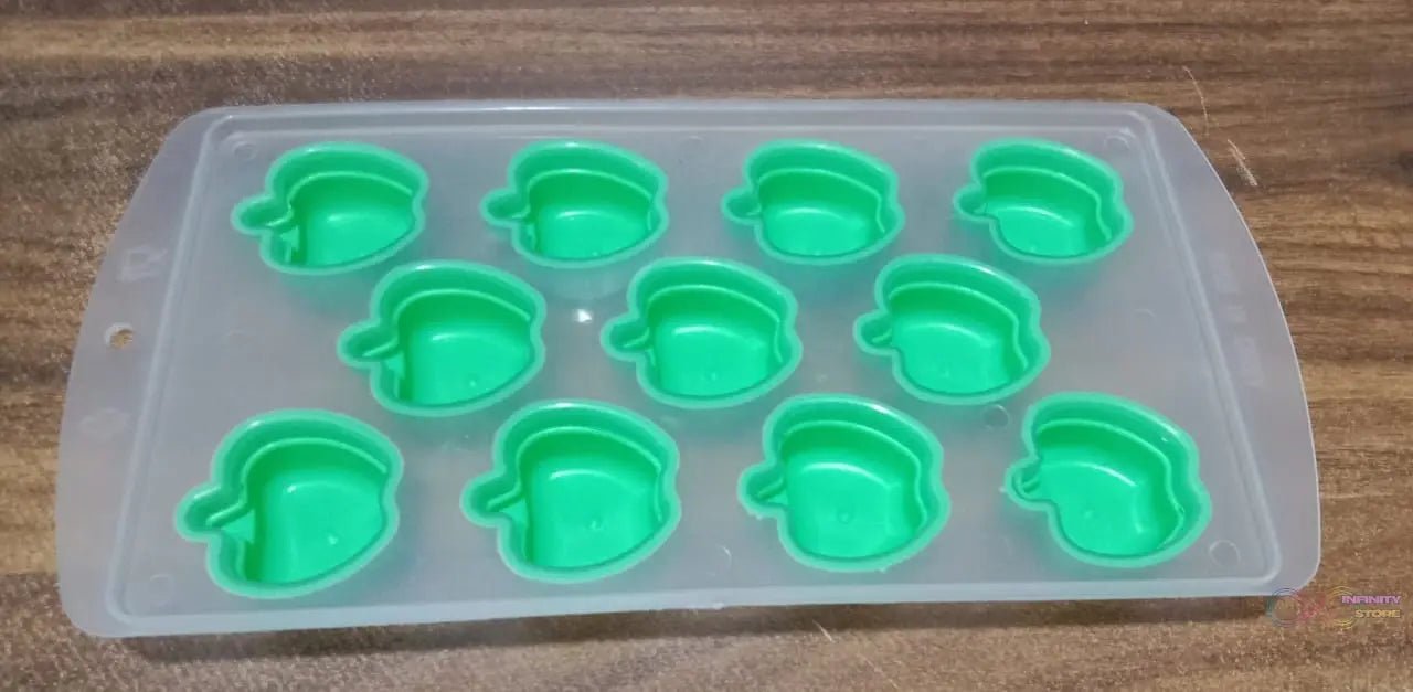 Silicone Mold Ice Cube Tray Creative Sweet Multi Type Ice Tray , Ice Cube Trays Multi Fruit Shape Ice Tray (1 Pc) - infinityexculsivestore.com