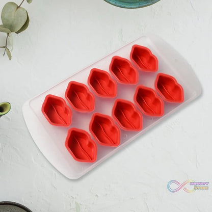 Silicone Mold Ice Cube Tray Creative Sweet Multi Type Ice Tray, Ice Cube Trays Multi Fruit Shape Ice Tray (1 Pc) - infinityexculsivestore.com