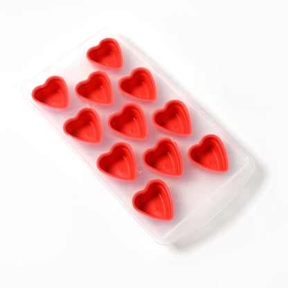 Silicone Mold Ice Cube Tray Creative Sweet Multi Type Ice Tray , Ice Cube Trays Multi Fruit Shape Ice Tray (1 Pc) - infinityexculsivestore.com