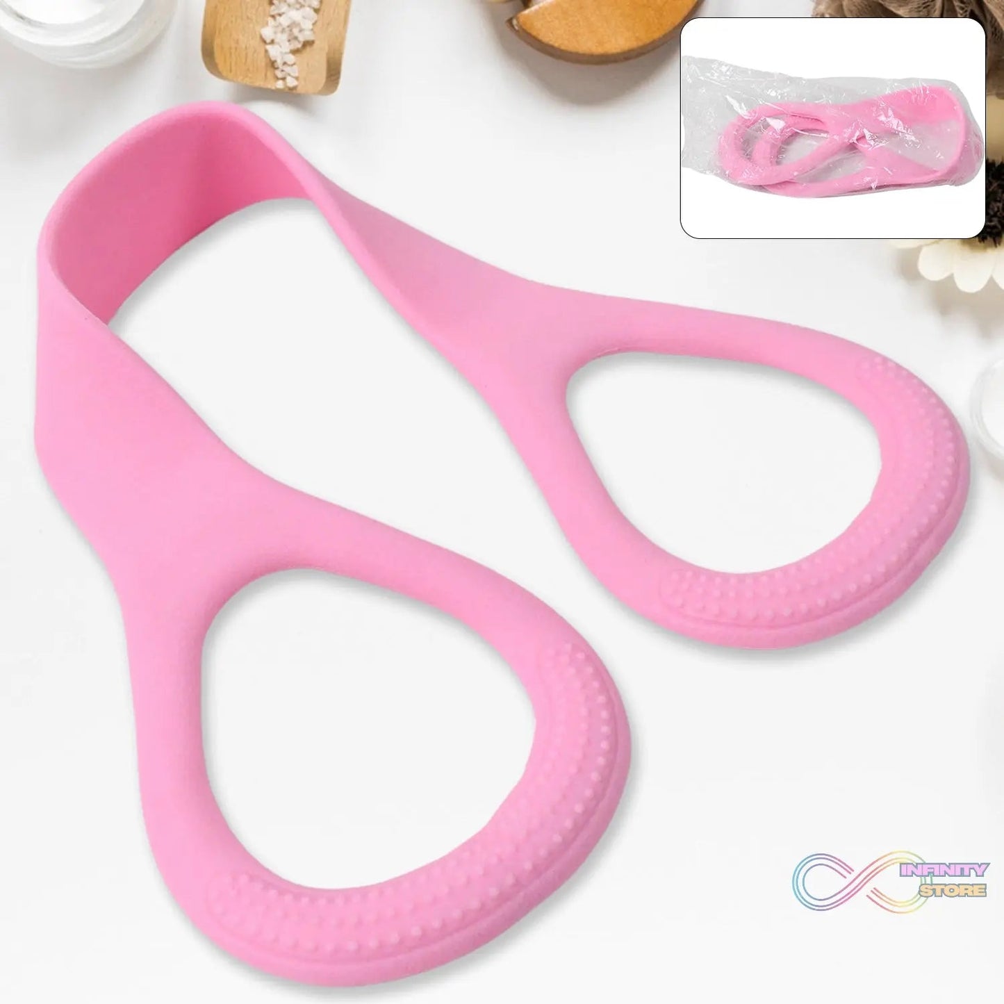 Silicone Resistance Bands Fitness Elastic Stretch (1 Pc) - infinityexculsivestore.com