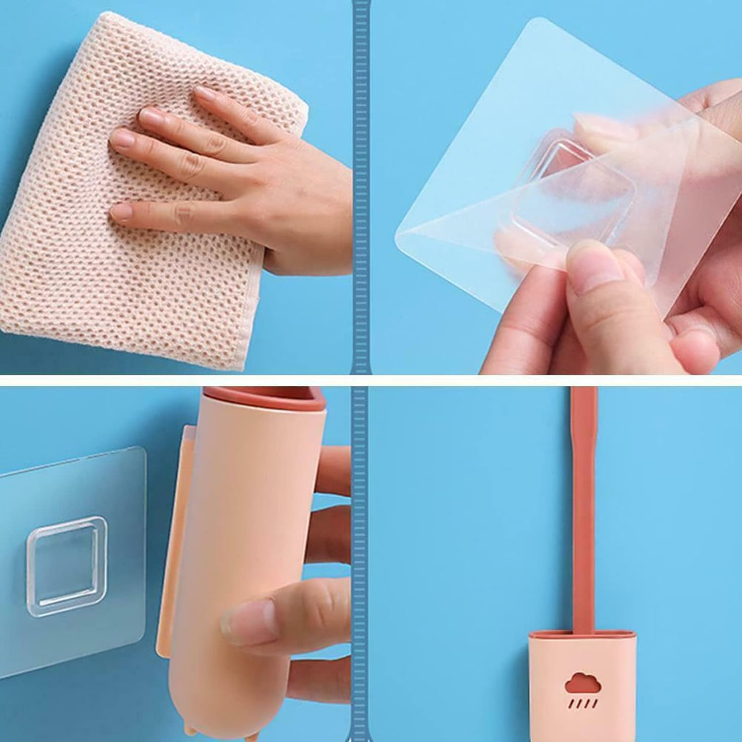 Silicone Toilet Brush with Holder (Without Box) - infinityexculsivestore.com