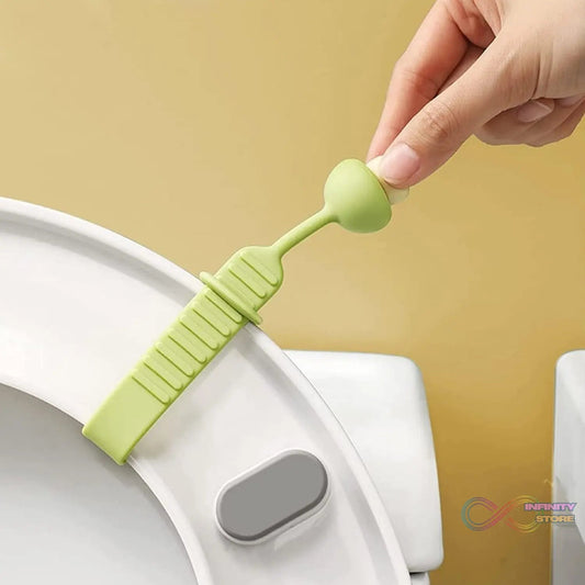 Silicone Toilet Seat Lifter Band (1 Pc) - infinityexculsivestore.com