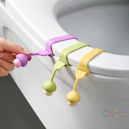 Silicone Toilet Seat Lifter Band (1 Pc) - infinityexculsivestore.com
