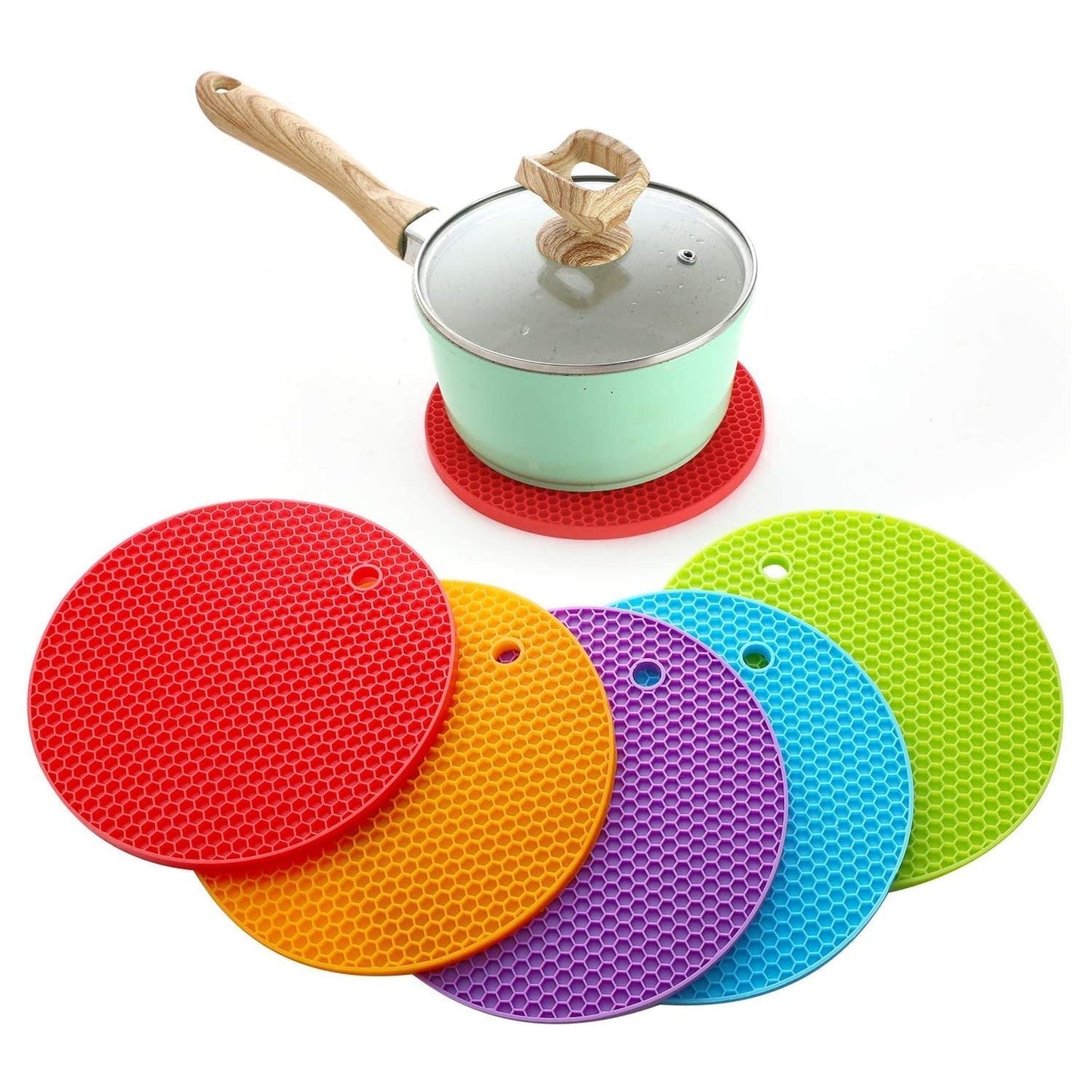 Silicone Trivet for Hot Dish and Pot, Silicone Hot Pads ( 1 pcs ) - infinityexculsivestore.com