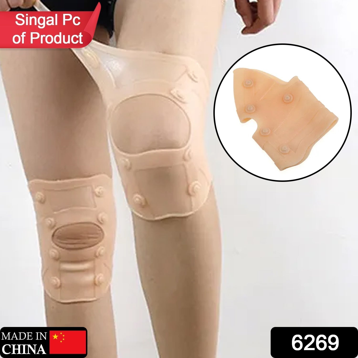 Silicone Ultra Thin Waterproof Knee Pad,1pc of magnetic knee pads - infinityexculsivestore.com
