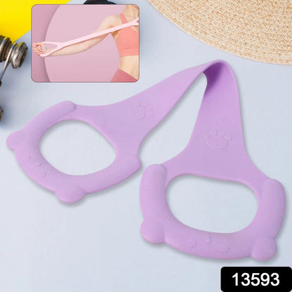 Silicone Yoga Pull Rope Chest Expander Silicone Resistance Bands (1 Pc) - infinityexculsivestore.com