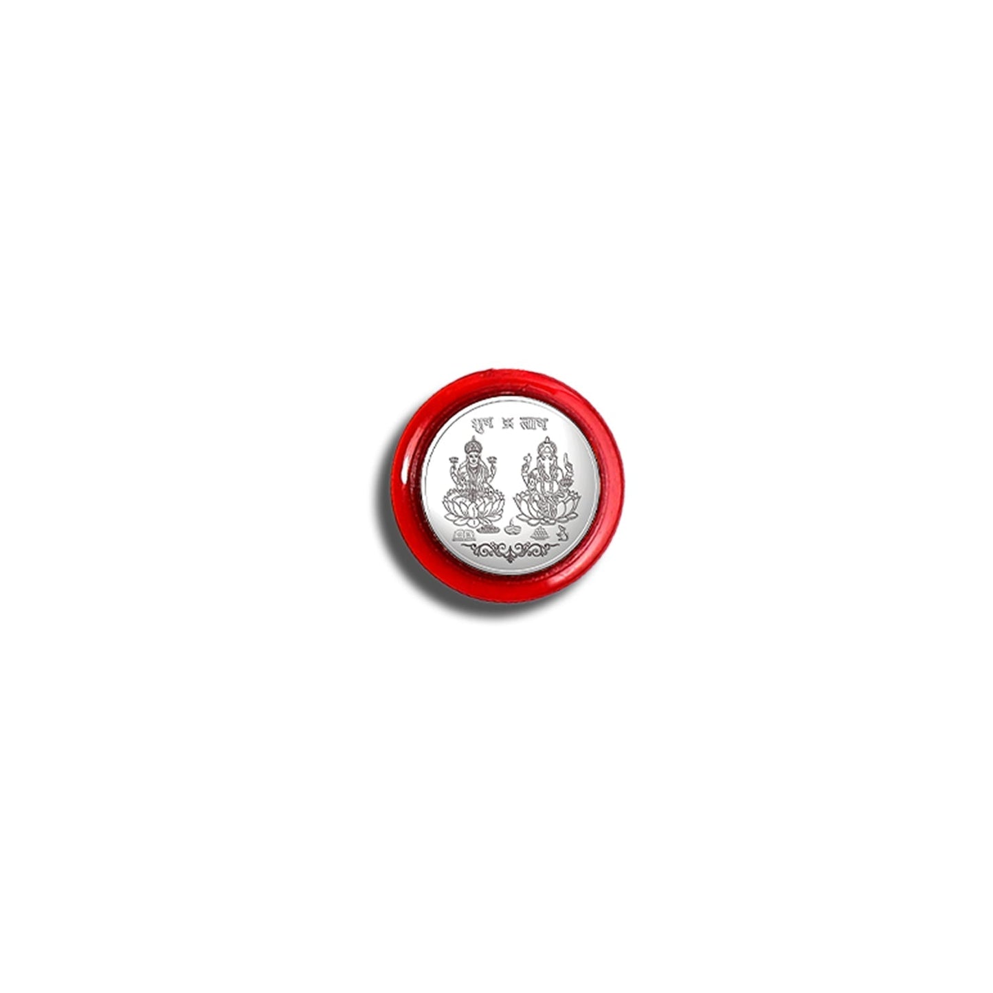 Silver color Coin for Gift & Pooja (Metal is not silver) - infinityexculsivestore.com