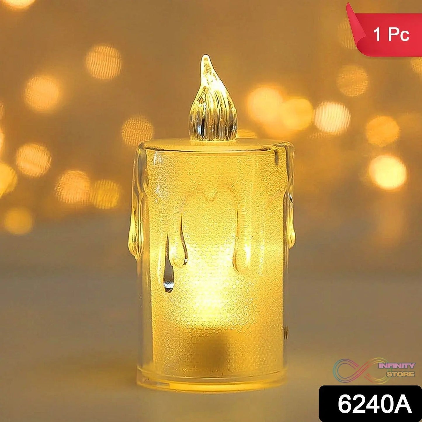 Simple Candles for Home Decoration, Crystal Candle Lights - infinityexculsivestore.com