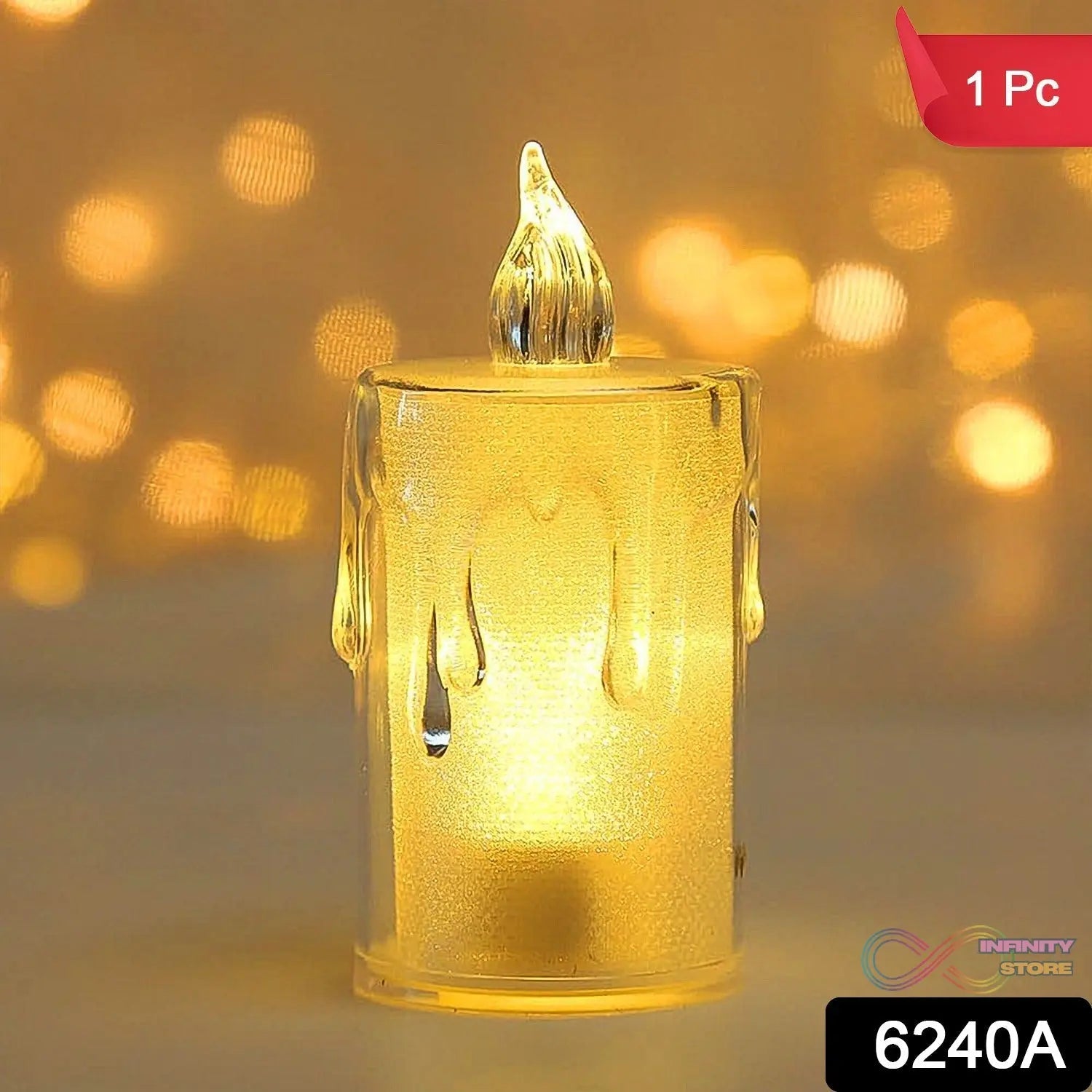 Simple Candles for Home Decoration, Crystal Candle Lights - infinityexculsivestore.com