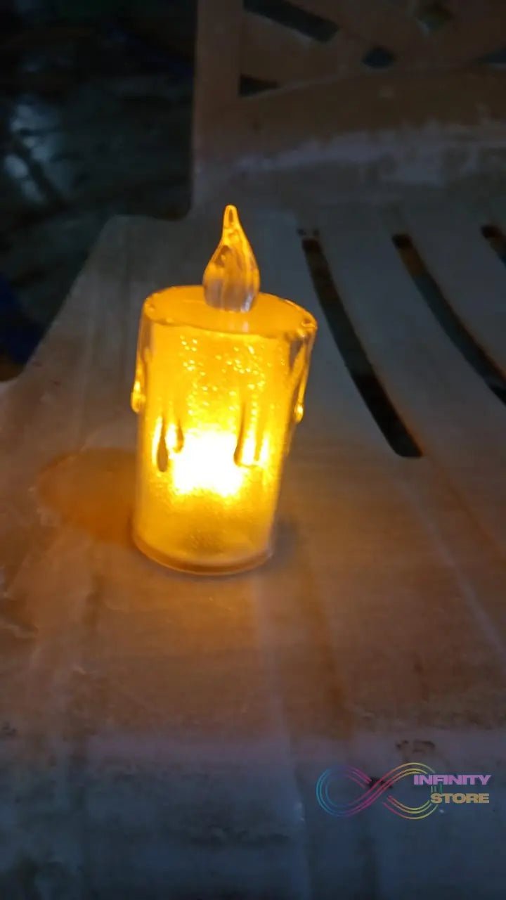 Simple Candles for Home Decoration, Crystal Candle Lights - infinityexculsivestore.com