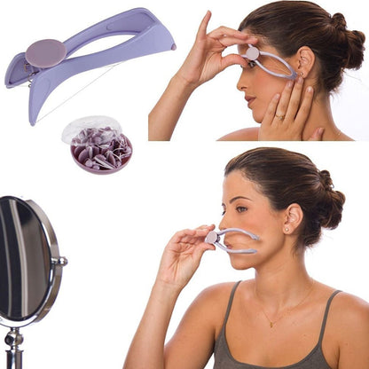 Slique Painless Hair Removal Threading Kit - infinityexculsivestore.com