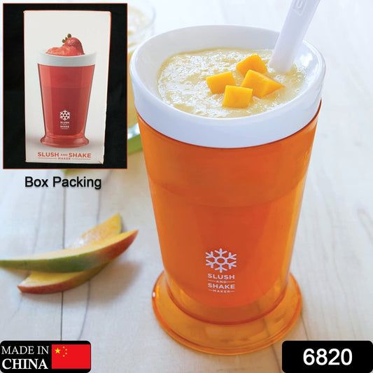 Slush and Shake Maker, BPA - Free Smoothie & Milkshake Cup, Freezer Core, Gift Box - infinityexculsivestore.com