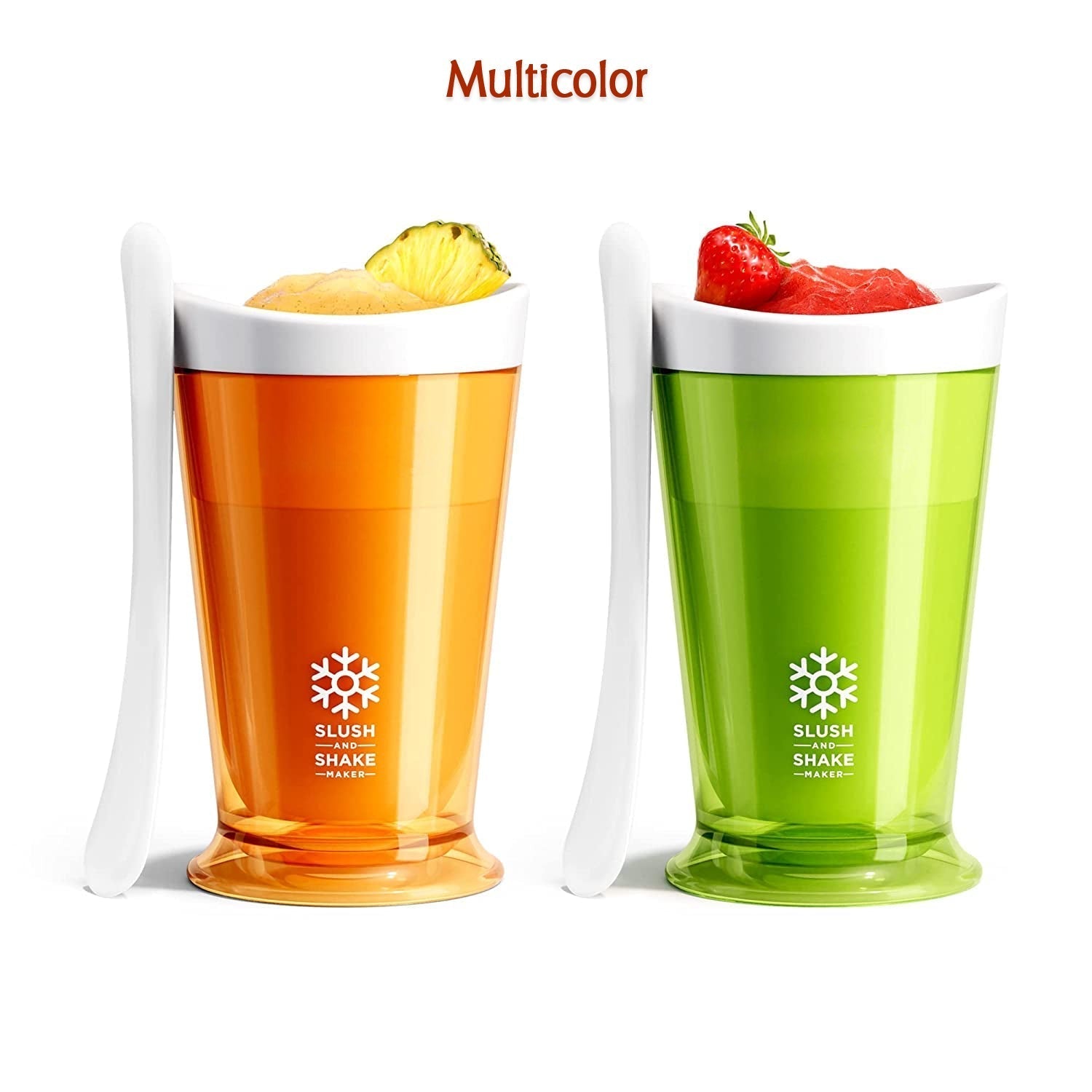 Slush and Shake Maker, BPA - Free Smoothie & Milkshake Cup, Freezer Core, Gift Box - infinityexculsivestore.com