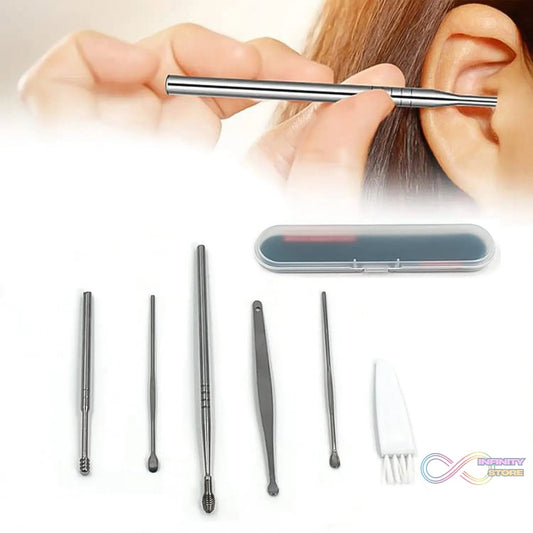 Small 6 Pcs Earwax Removal Kit - infinityexculsivestore.com