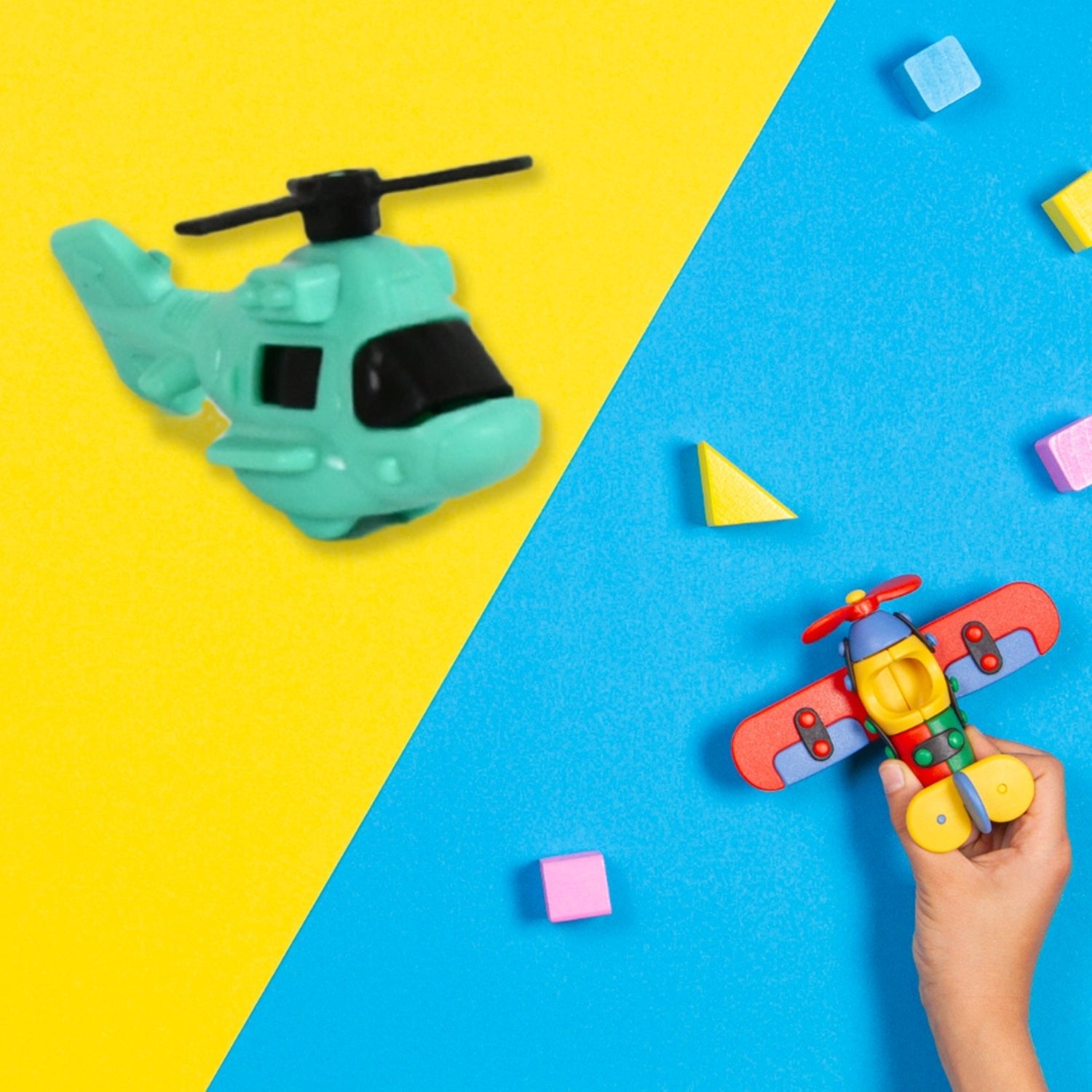 Small DIY Helicopter Toy, Small Kid's Toy, Rotating Tail Wing DIY Helicopter - infinityexculsivestore.com