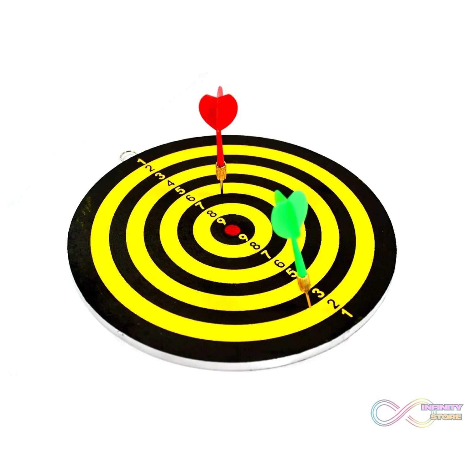 Small dartboard game with 2 included darts