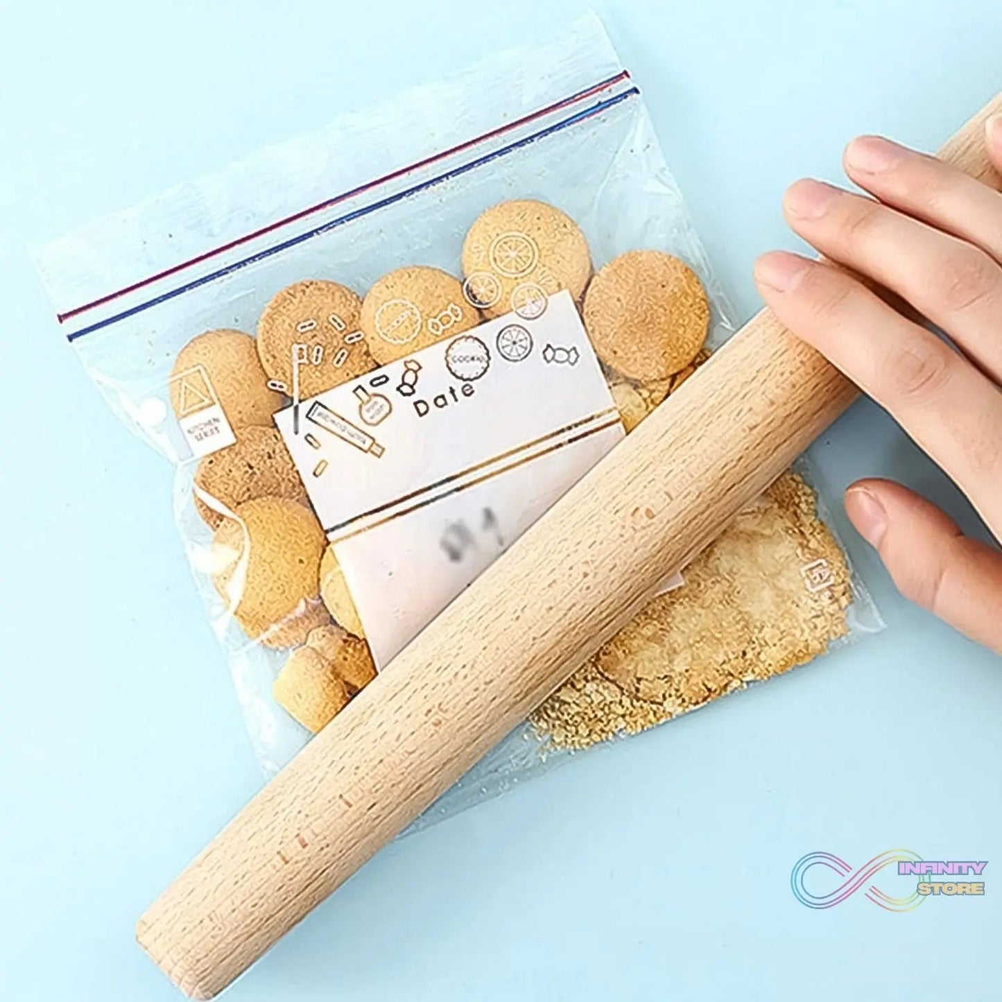 Small Food Seal Bag | Transparent Fresh Food Bags (20 Pcs Set) - infinityexculsivestore.com