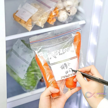 Small Food Seal Bag | Transparent Fresh Food Bags (20 Pcs Set) - infinityexculsivestore.com