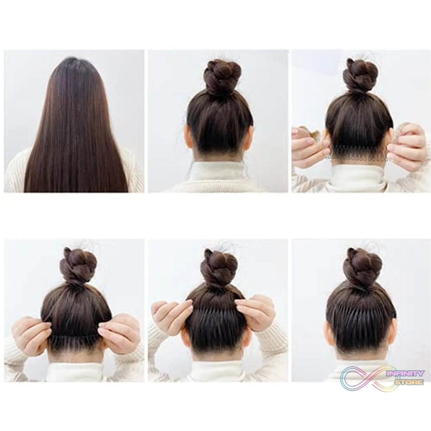 Small Hair Finishing Fixer Styling Tool for Women Girls (1 Pc) - infinityexculsivestore.com