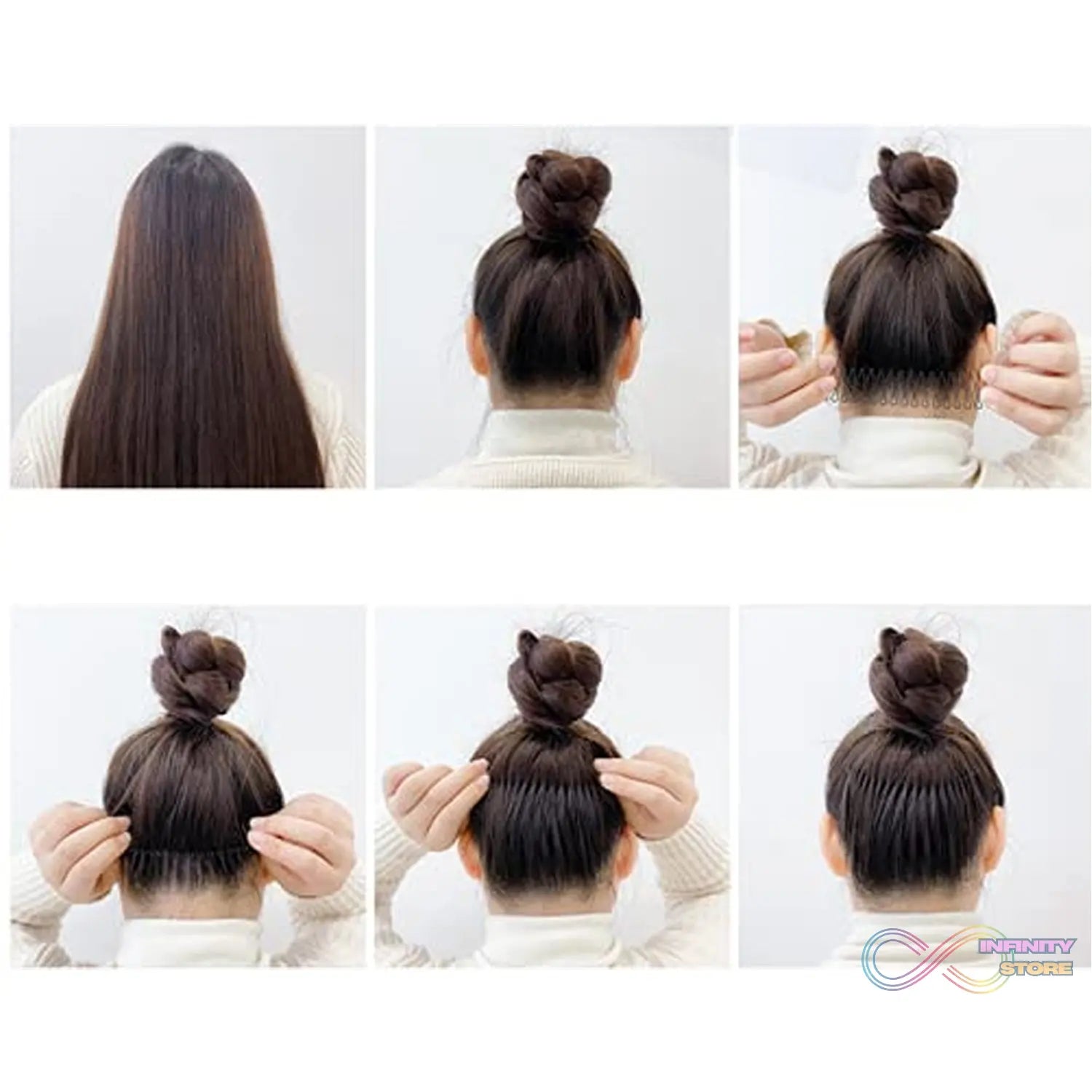 Small Hair Finishing Fixer Styling Tool for Women Girls (1 Pc) - infinityexculsivestore.com